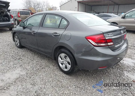 2013 Honda Civic Lx from USA, damaged, VIN 2HGFB2F54DH578950